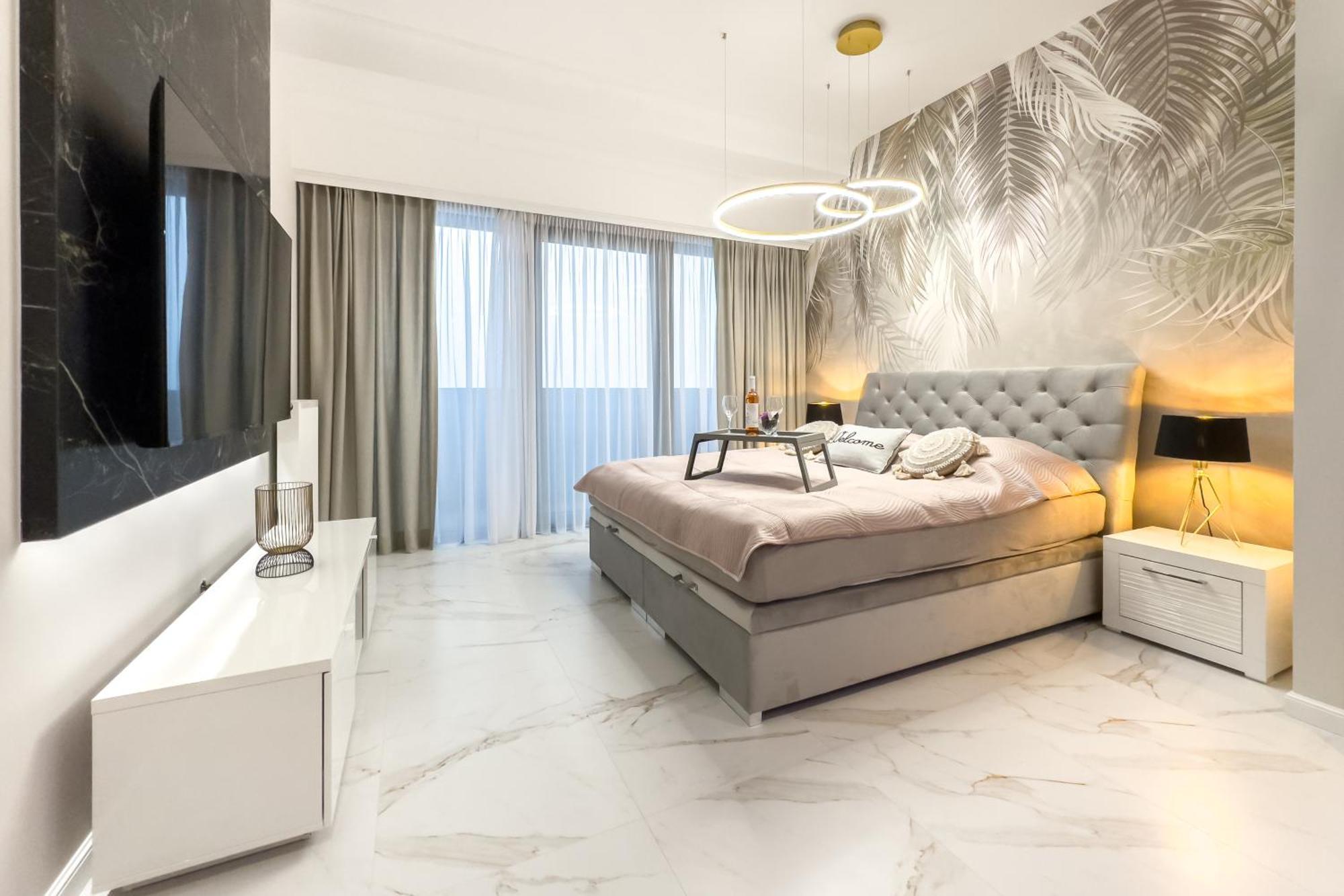 Hanza Tower Apartment No. 524 - Swimming Pool, Jacuzzi, Balcony Szczecin Dış mekan fotoğraf
