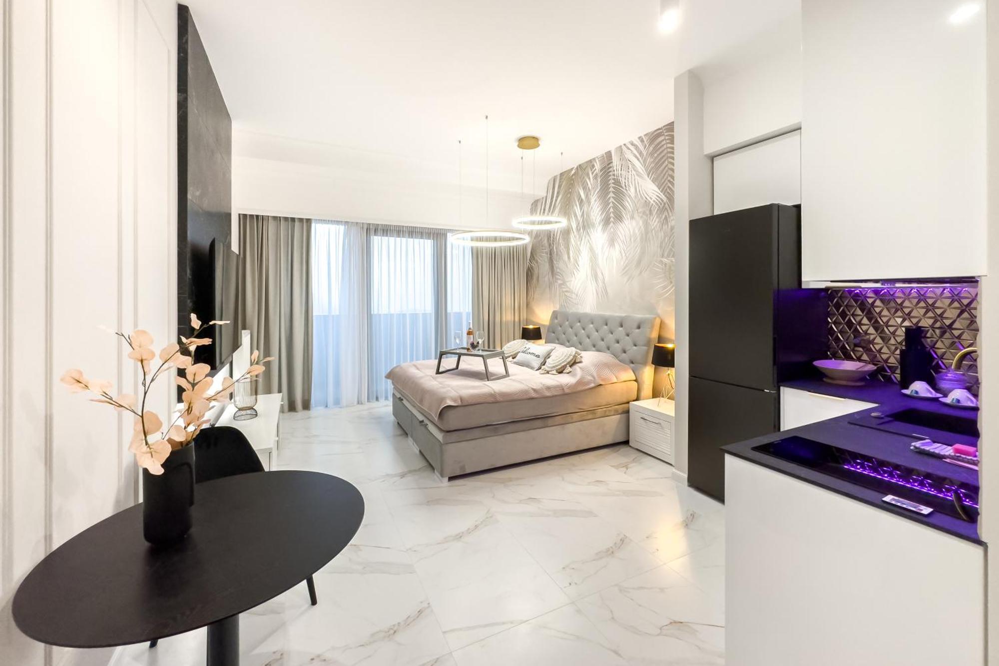 Hanza Tower Apartment No. 524 - Swimming Pool, Jacuzzi, Balcony Szczecin Dış mekan fotoğraf