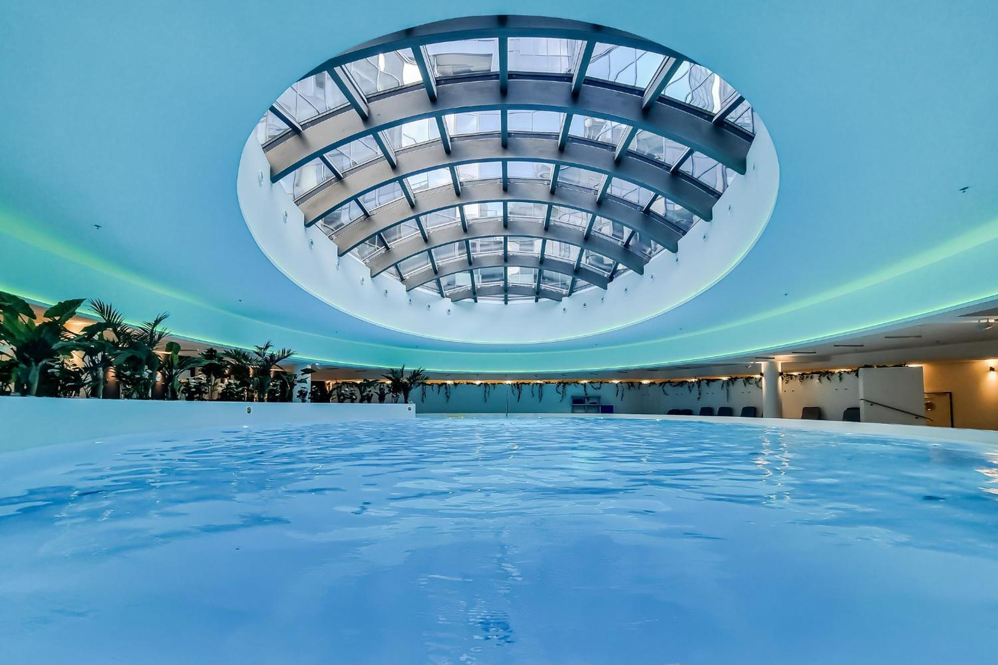 Hanza Tower Apartment No. 524 - Swimming Pool, Jacuzzi, Balcony Szczecin Dış mekan fotoğraf