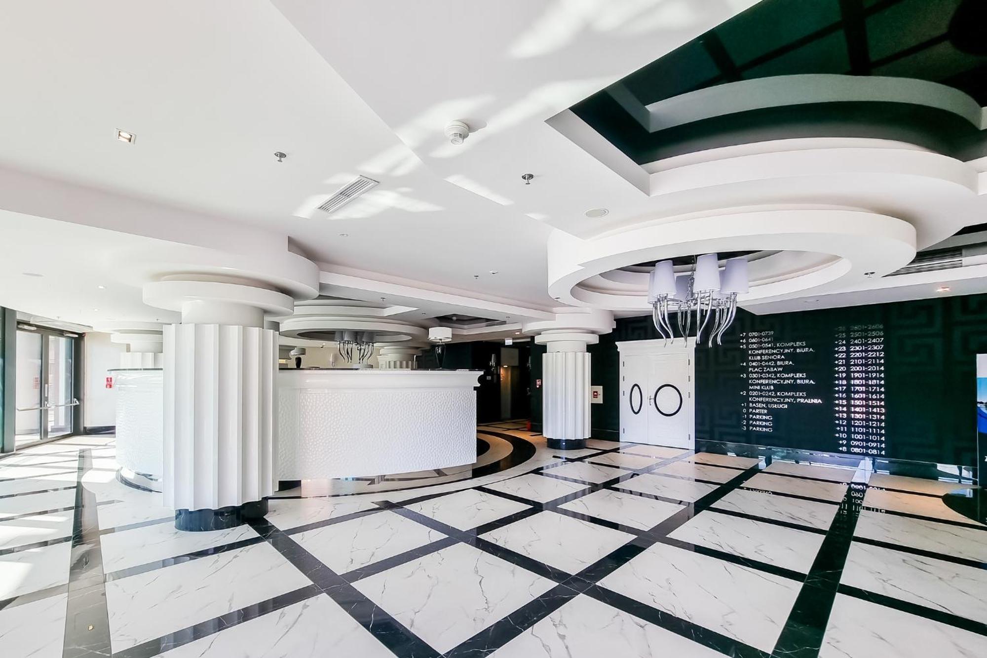 Hanza Tower Apartment No. 524 - Swimming Pool, Jacuzzi, Balcony Szczecin Dış mekan fotoğraf